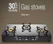 Gas Stoves - Min 30% off