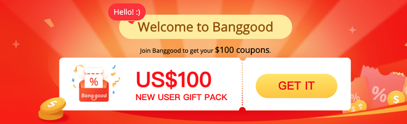 banggood new user coupon code
